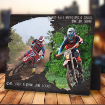 Dad Gift Two Photo Brushstroke Frame
