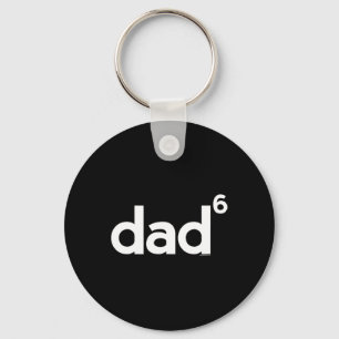 Dad Gifts For Dad Dad Of 6 Six Gift Fathers Day Ma Key Ring