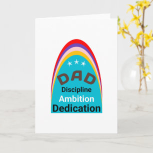 DAD gifts tee Card