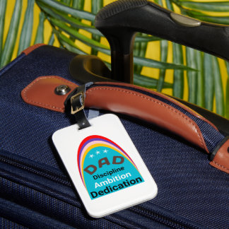 DAD gifts tee Luggage Tag