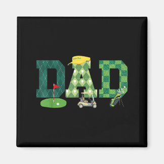 Dad Golf 1st Birthday Magnet