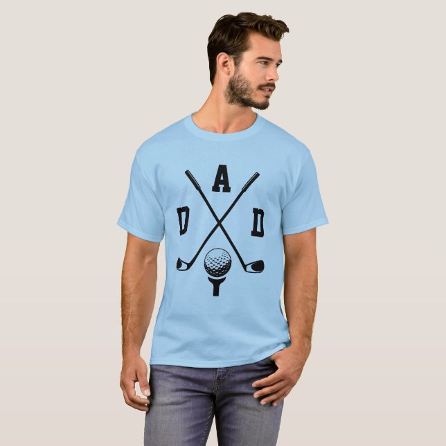 Dad Golf T-Shirt  (Front Full)