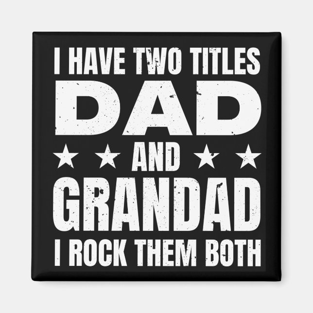 Dad Grandad Magnet (Front)