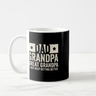 Dad Grandpa Great Grandpa Father&#; s Day Shirt Fr Coffee Mug