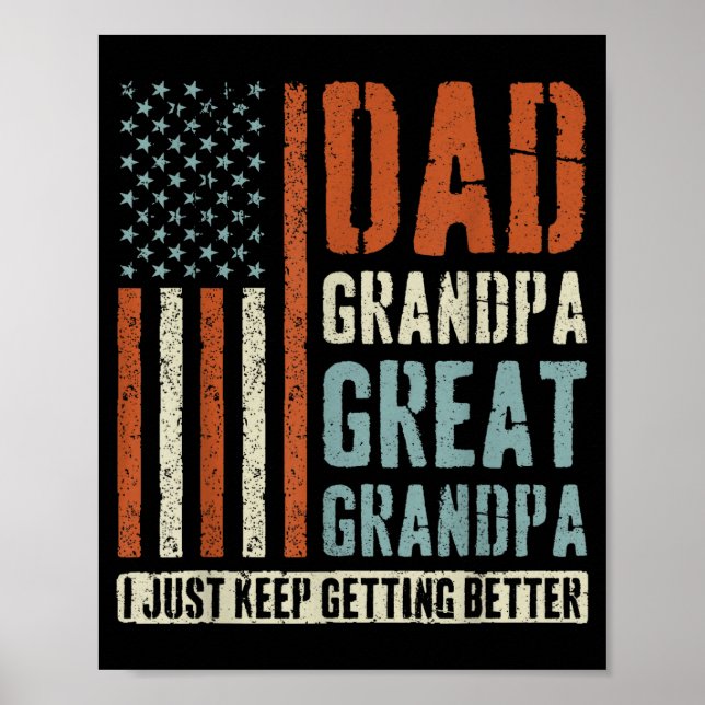 Dad Grandpa Great Grandpa  Poster (Front)
