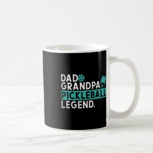 Dad Grandpa Pickleball Legend Pickle Ball Player M Coffee Mug