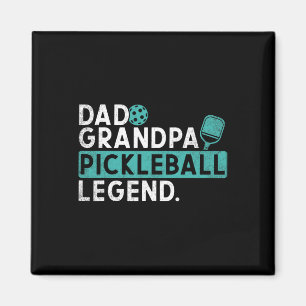 Dad Grandpa Pickleball Legend Pickle Ball Player M Magnet