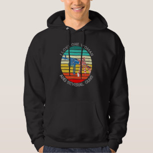 Dad Grandpa Veteran Us Flag I Love One Woman & Sev Hoodie