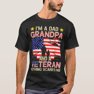 Dad grandpa veteran vietnam veteran vintage for T-Shirt