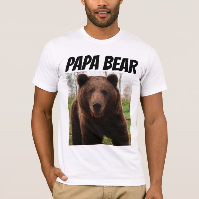 DAD GRIZZLY BEAR T-SHIRTS (Front)