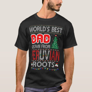 Dad Grown Peruvian Roots Christmas Ugly Sweater