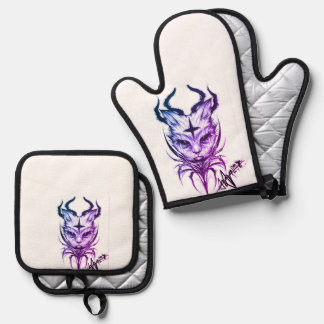 dad handles for kitchen oven mitt & pot holder set