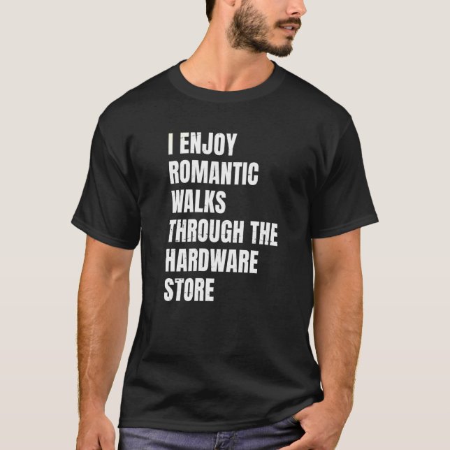 Dad  Handyman  Hardware Store  Tools  Plumber Gift T-Shirt (Front)