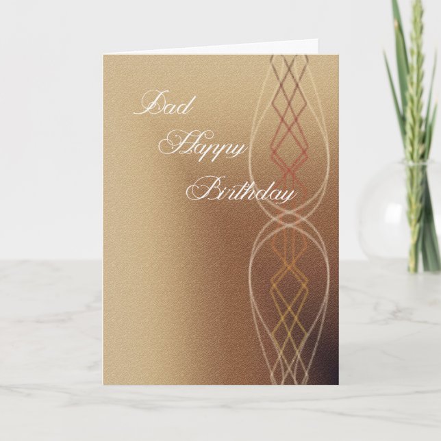Dad Happy Birthday Card (Front)