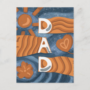 Dad - Happy Father’s Day Postcard
