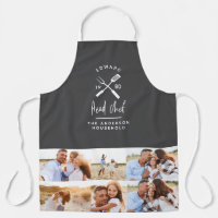 Dad head chef bbq grill multi photo modern