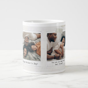 Dad Hero Mug 3 Photo Collage Mug Gift