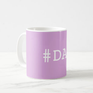 #DAD  Hex Coding Funny Computer Geek Purple Dad Coffee Mug