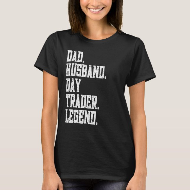 Dad Husband Data scientist Legend T-Shirt (Front)
