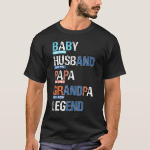 Dad Husband Grandpa 71 Years Old Happy Birthday Pa T-Shirt