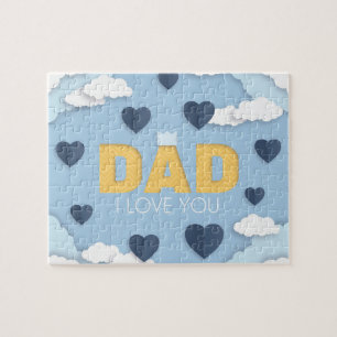 Dad I love you, father's day gift  Jigsaw Puzzle