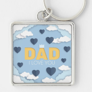Dad I love you, father's day gift Key Ring