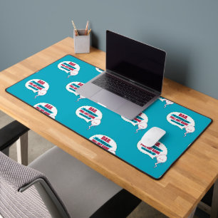 Dad I'm So Happy Your Pull Out Game Was Weak AF Desk Mat