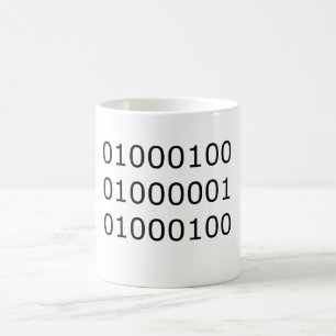 Dad in Binary Coffee Mug