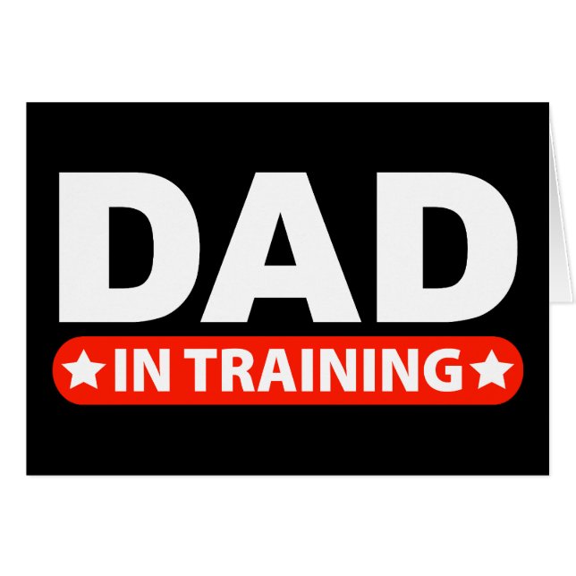 Dad In Training (Front Horizontal)