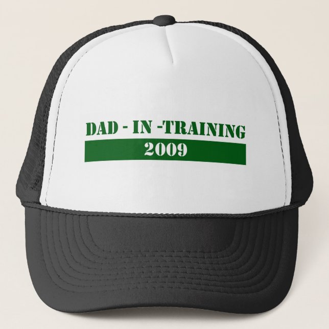 Dad in Training Trucker Hat (Front)