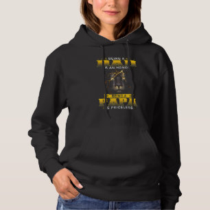 Dad Is An Honour Being A Papa Is Priceless For Fat Hoodie