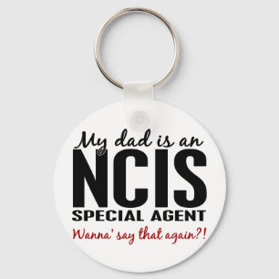 Dad Is An NCIS Special Agent Key Ring