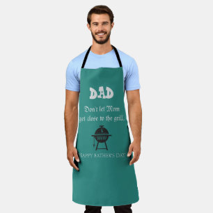 Dad Is Better Cook Then Mum I Green Apron