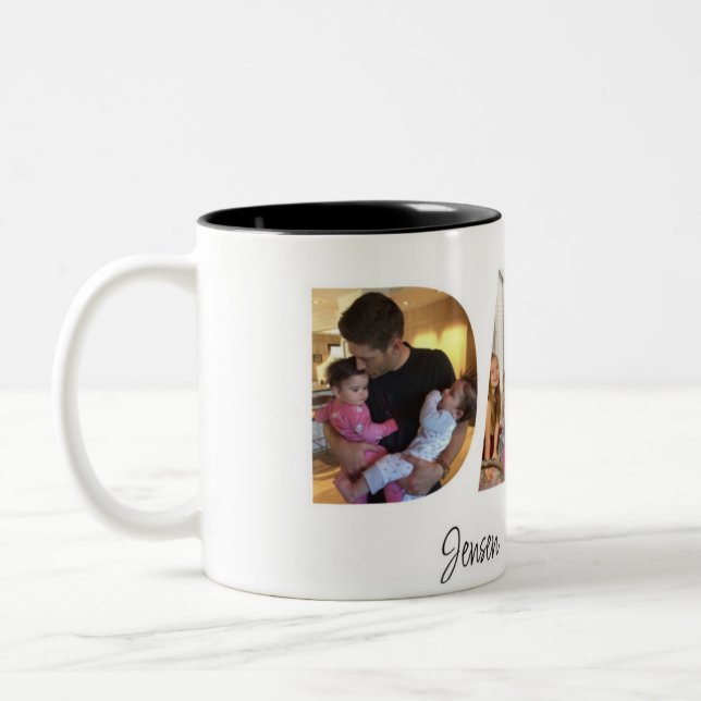 Dad Jensen Ackles  Two-Tone Coffee Mug (Left)