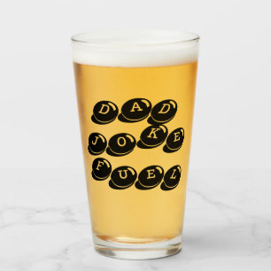 Dad Joke Fuel – Candy Funny Gift for Father Glass