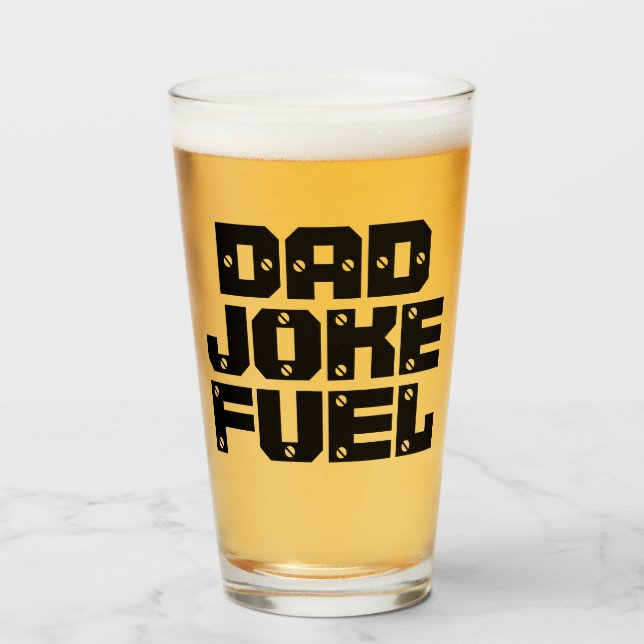 Dad Joke Fuel – Toolbox Edition for Handyman Glass (Front Filled)