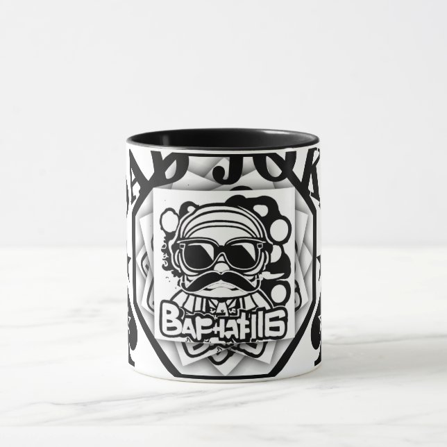 DAD 🔹🔹JOKE funny design Mug (Center)