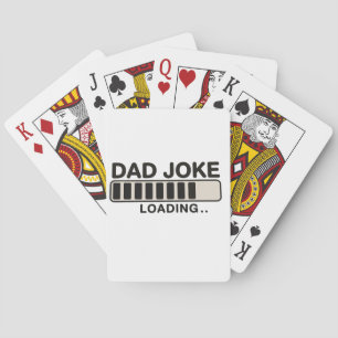 Dad Joke Loading Father’s Day Grandpa Husband Playing Cards