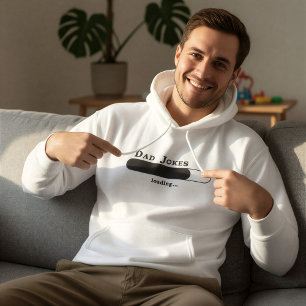 "Dad Joke Loading" Funny New Dad Hoodie father