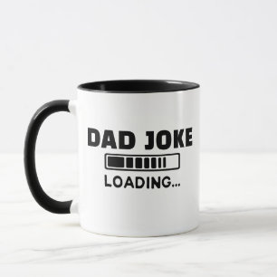 Dad Joke Loading Mug, Funny Coffee Gift For Dad Mug