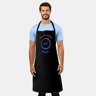 Dad Joke Loading Please Wait Personalised Trending Apron
