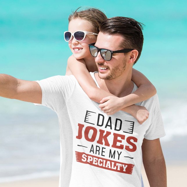 Dad Jokes Are My Speciality T-Shirt (Creator Uploaded)