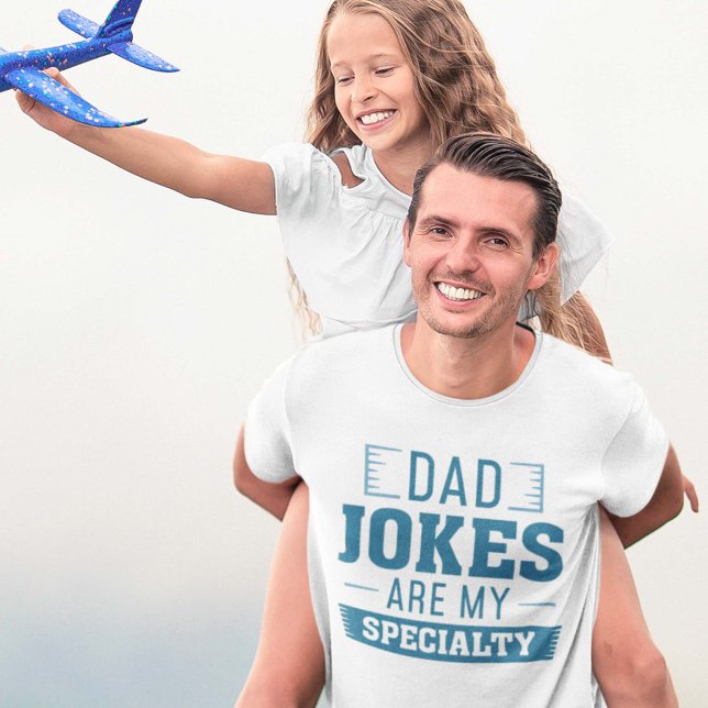 Dad Jokes Are My Speciality T-Shirt (Creator Uploaded)