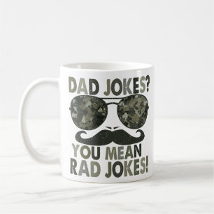 "Dad Jokes" Camouflage Coffee Mug