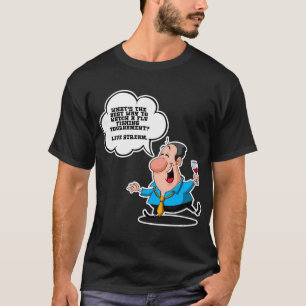 Dad Jokes Collection Fly Fishing Tournament - Live T-Shirt