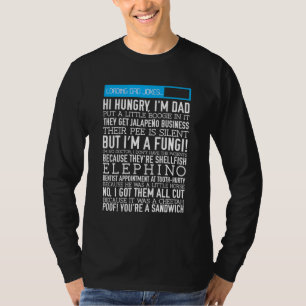 Dad Jokes funny father's day gift loading puns T-Shirt