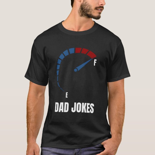 Dad Jokes Loaded For Men Funny Father Grandpa Pun  T-Shirt (Front)
