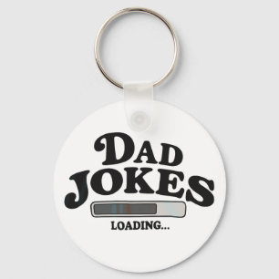 Dad Jokes Loading Father’s Day Grandpa Husband Key Ring