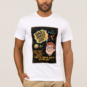 Dad Jokes Loading Funny T-Shirt Humourous Father