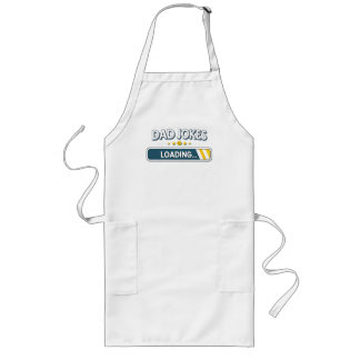Dad Jokes Loading... Long Apron